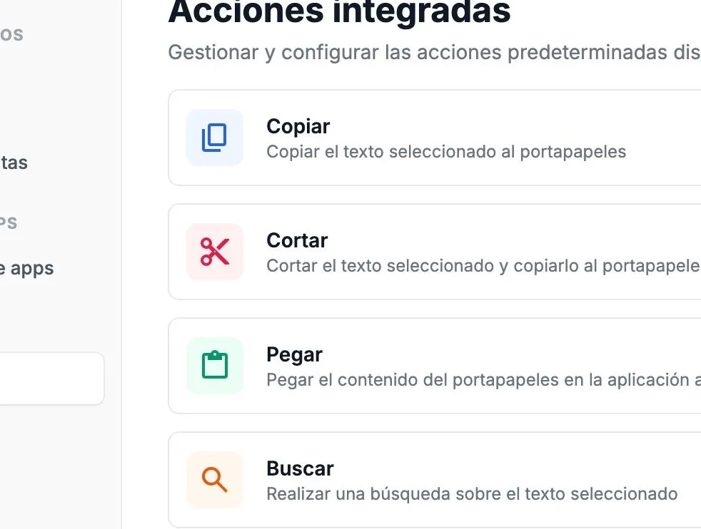 Built-in Extensions